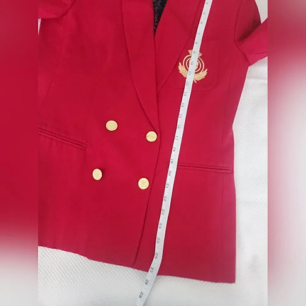 Norton McNaughton Blazer double breasted gold button